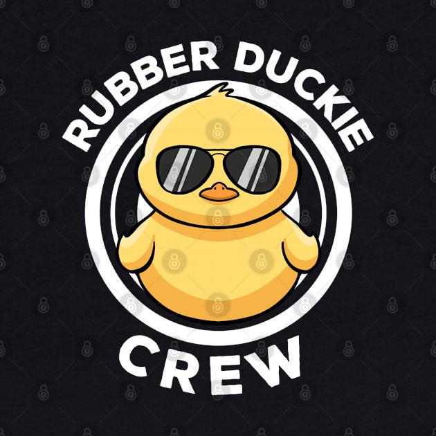 Rubber Duckie Crew I Love Ducks Lovers Funny Rubber Duck by MerchBeastStudio